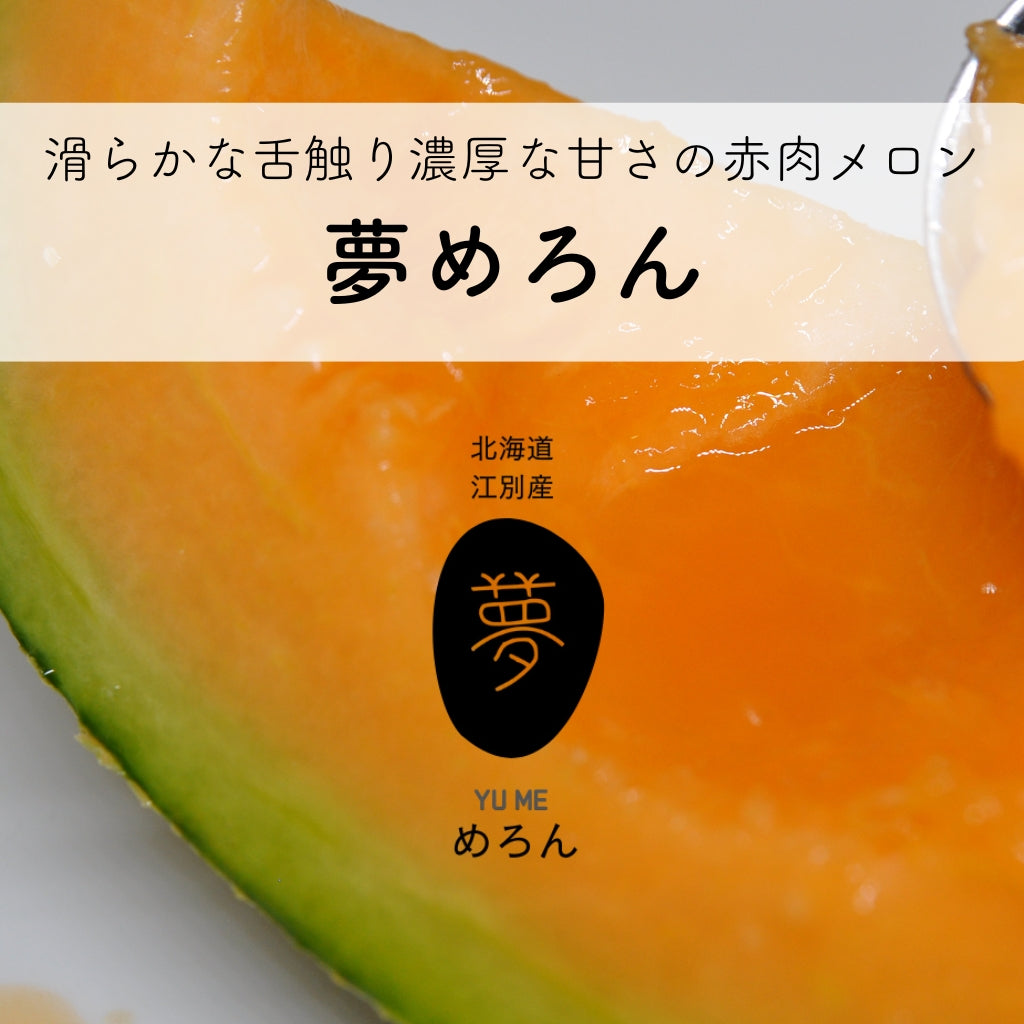 【予約限定】夢めろん 2玉入り